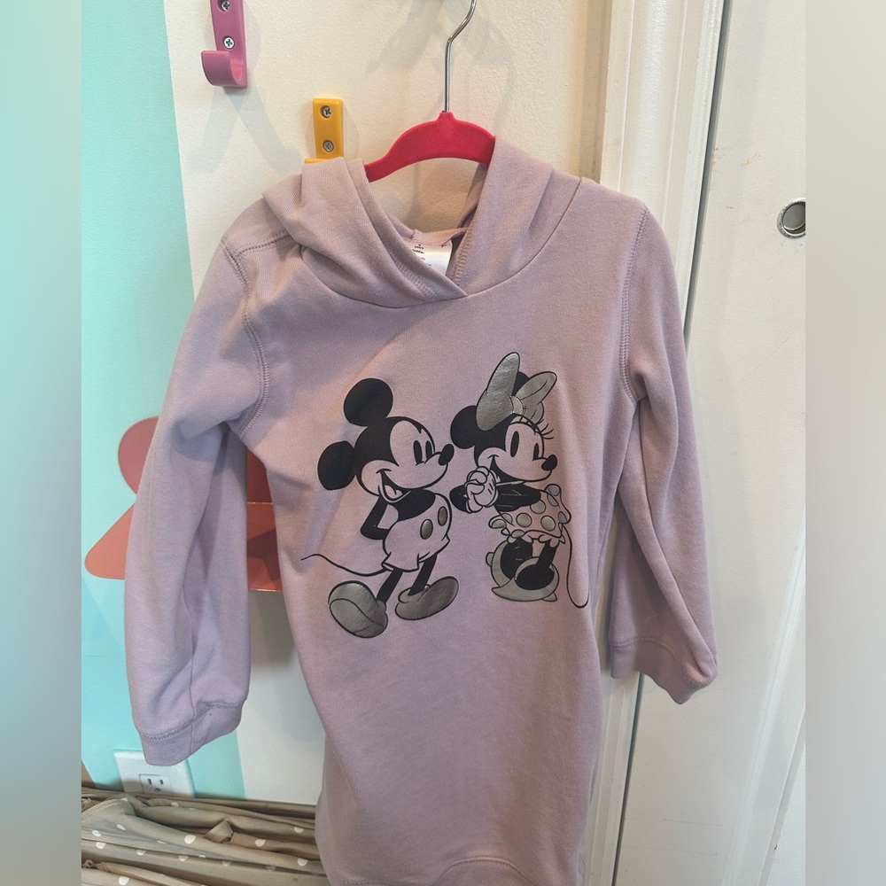 babyGap | Disney Mickey Mouse and Minnie Mouse Hoodie Dress